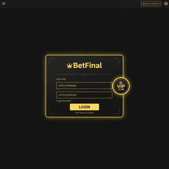 BetFinal Casino Login